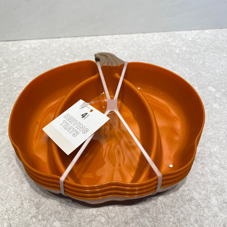 Plastic Pumpkin Bowl