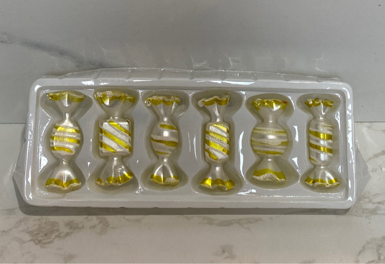 Set of 6 Glass Candies