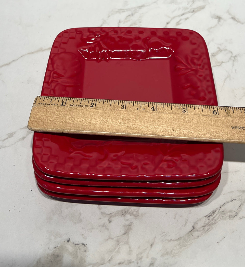Set of 4 Plates