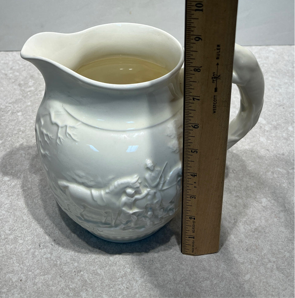 Wedgewood Hunting Pitcher
