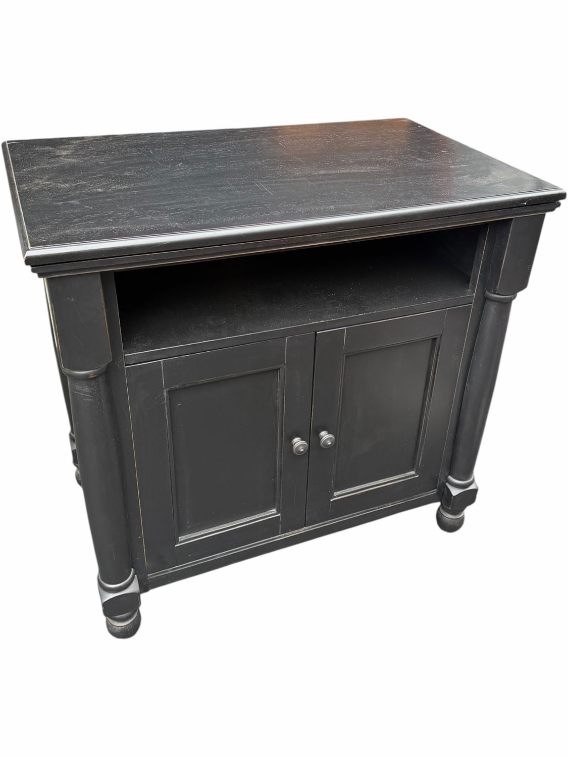 Black Media Cabinet