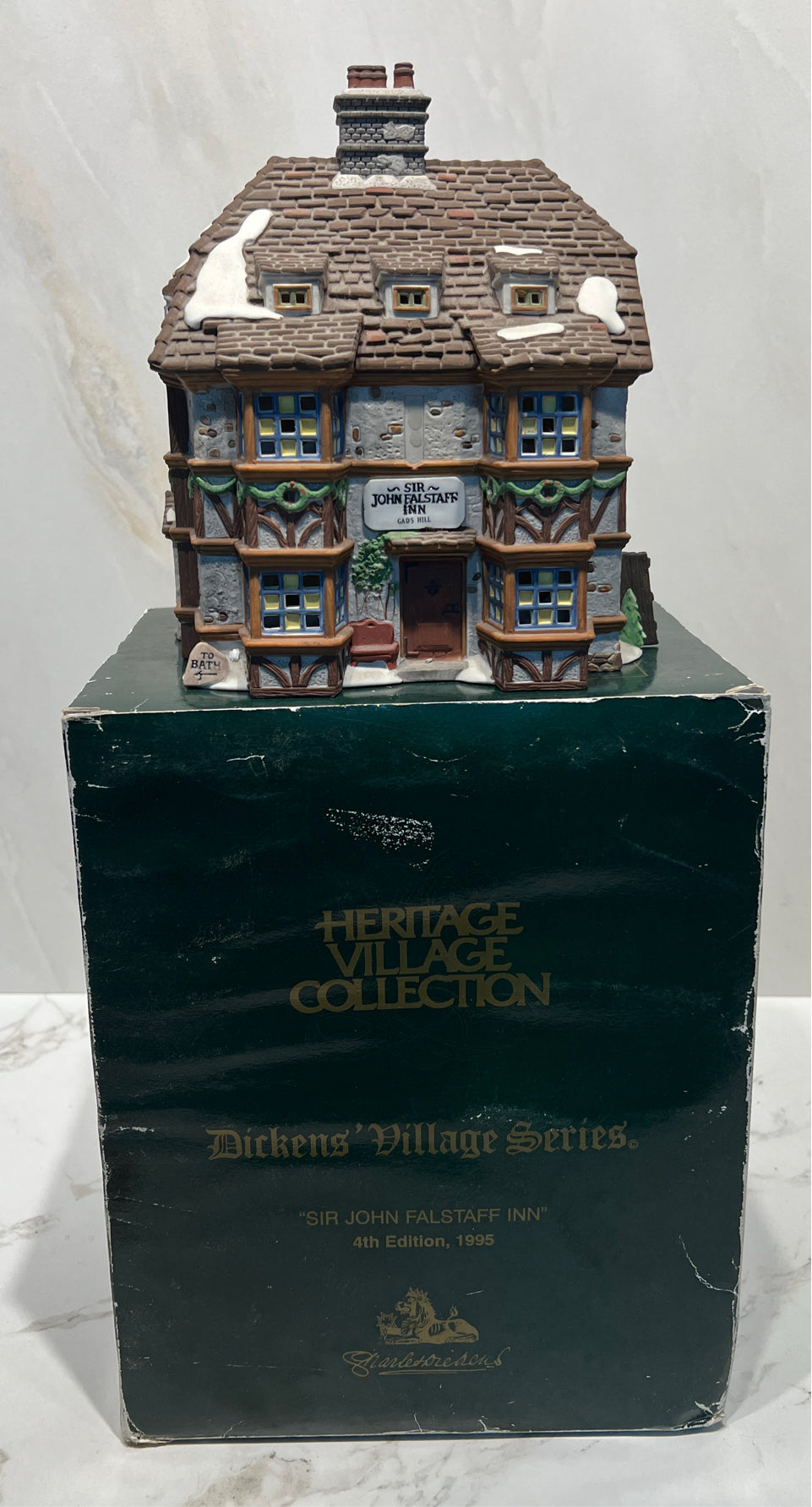 Dept. 56 Sir John Falstaff Inn - as is