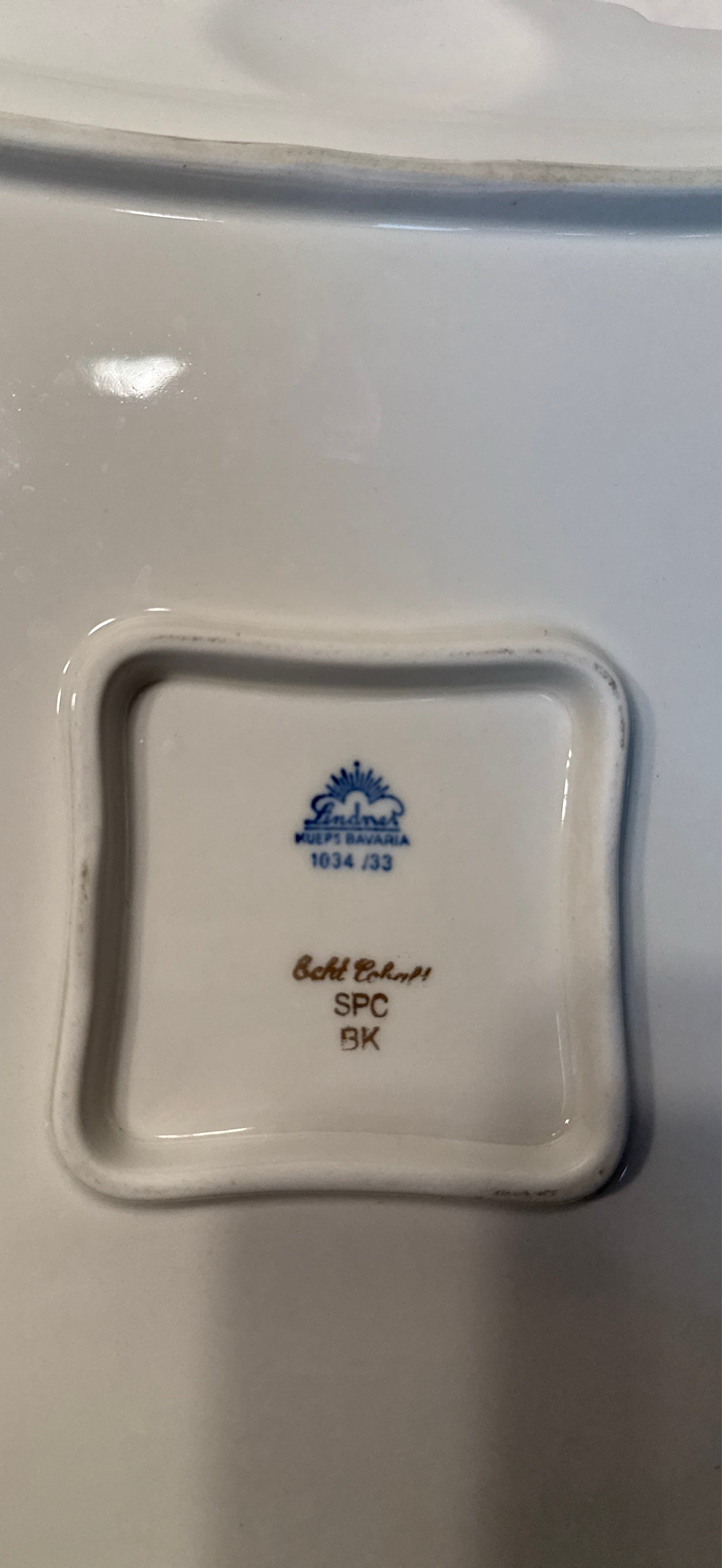 Lindner Kueps Bavaria Platter 1034/33