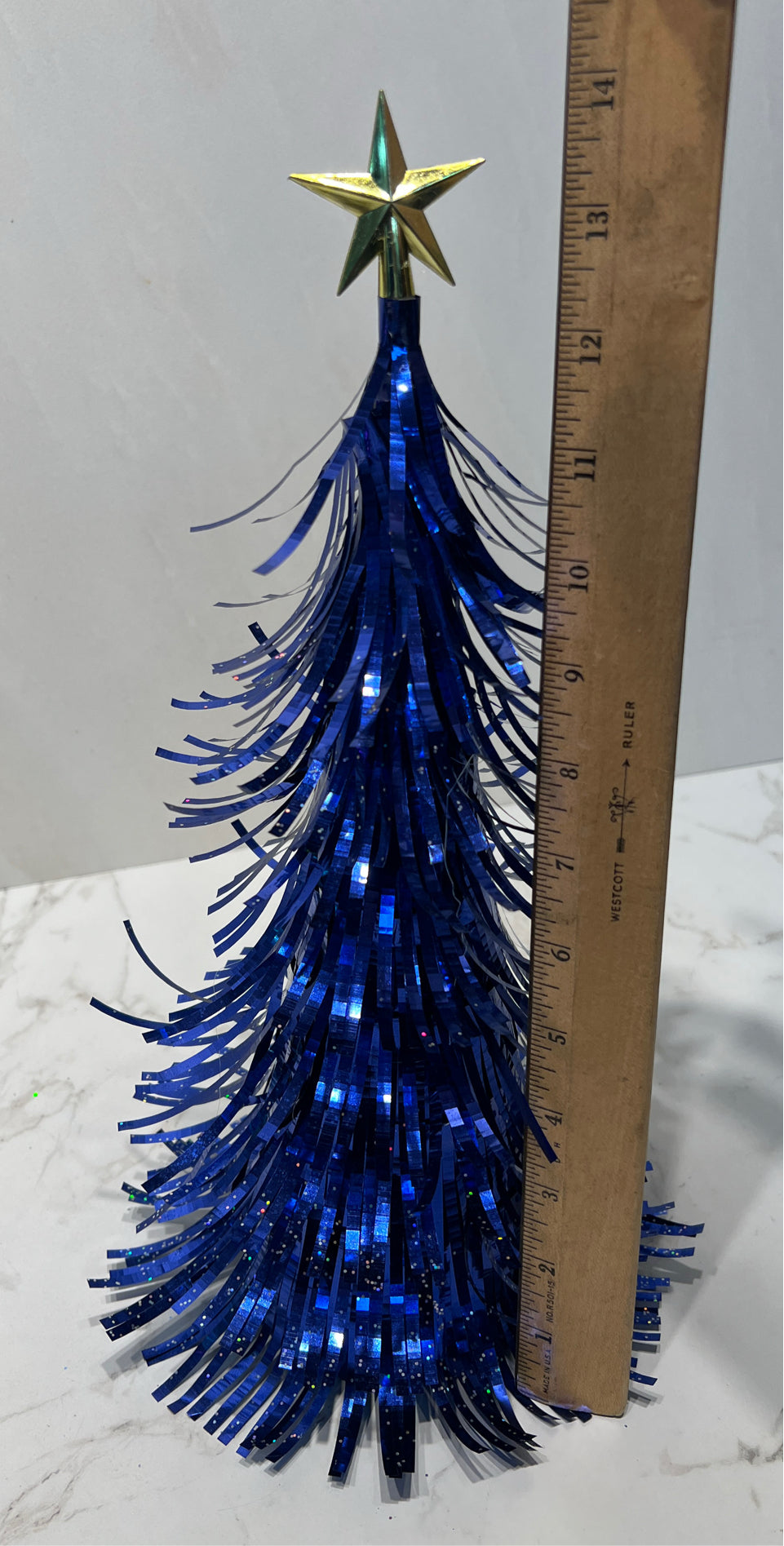 Blue Christmas Tree