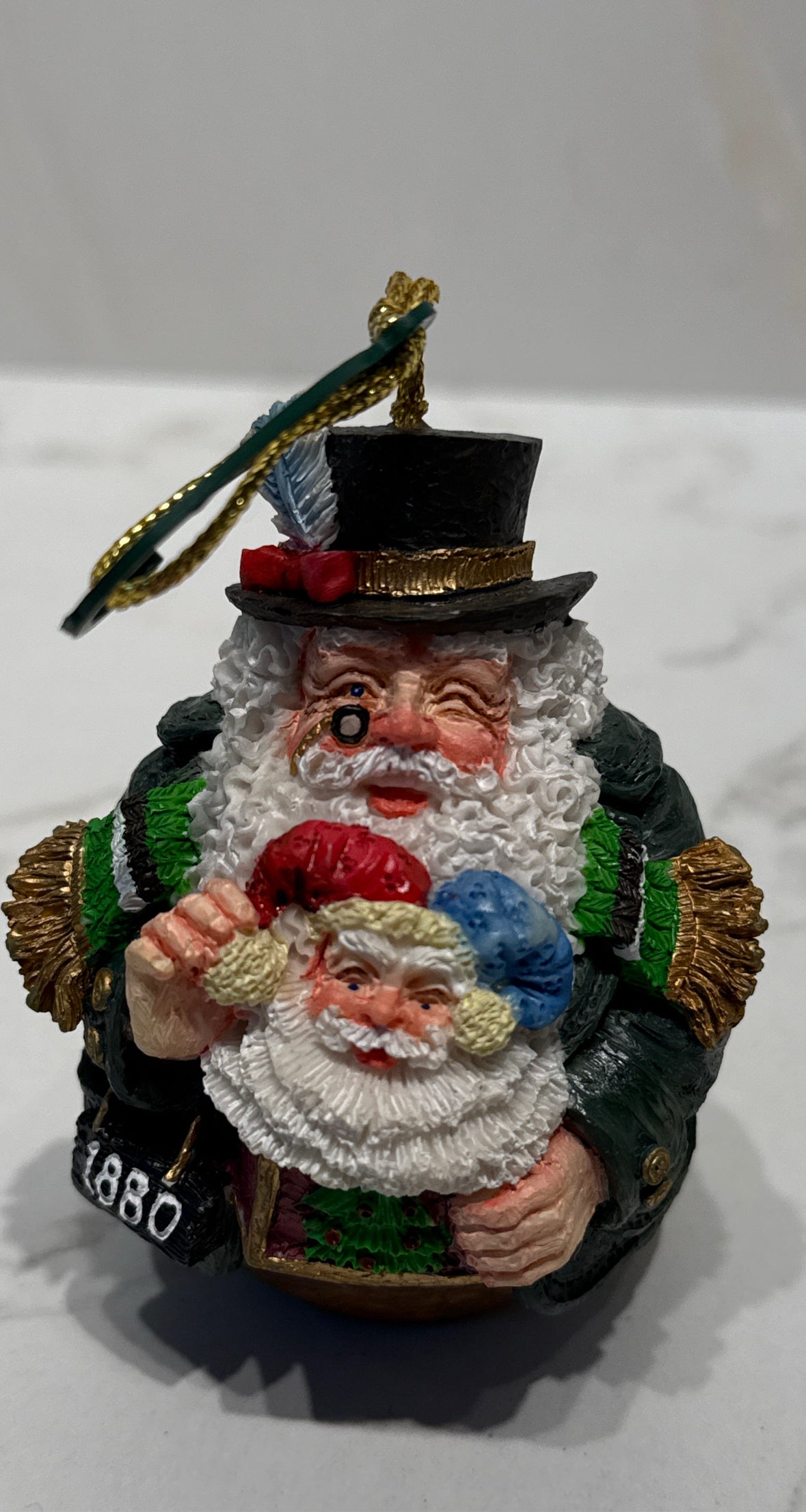 Santa Ornament