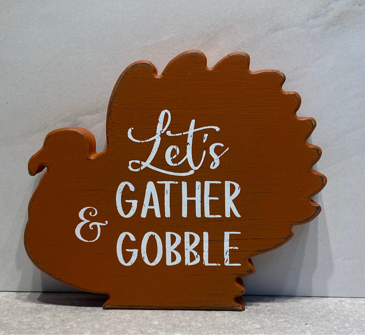 Wooden Turkey