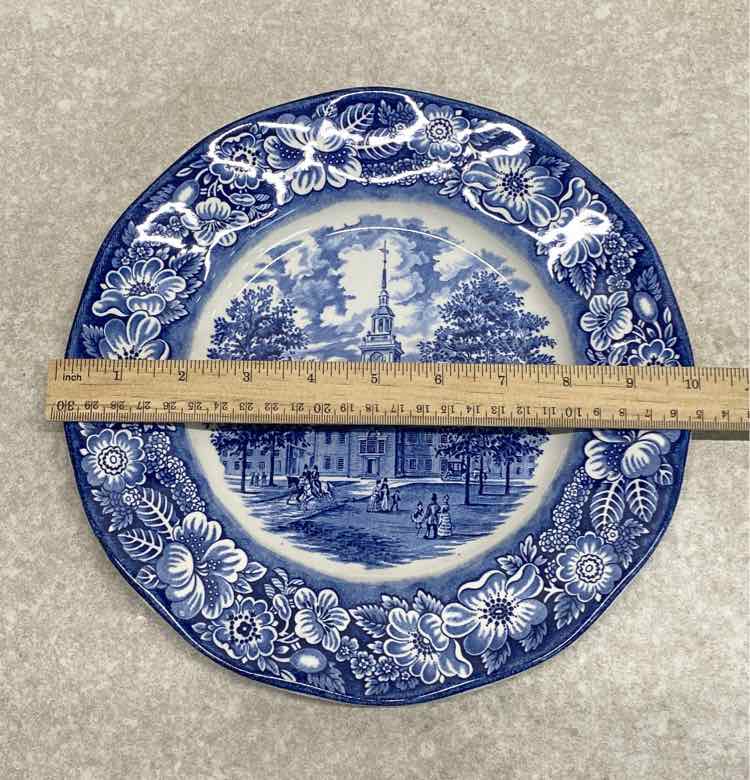 Liberty Blue Plate