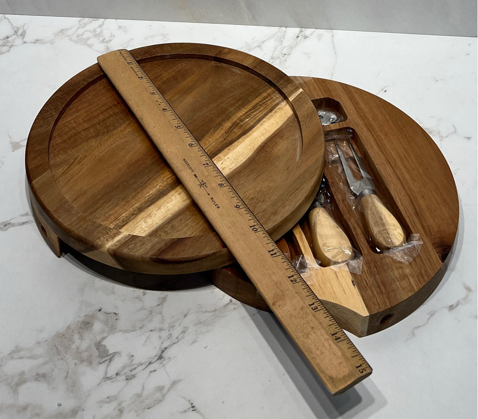 Wooden Cheese Server