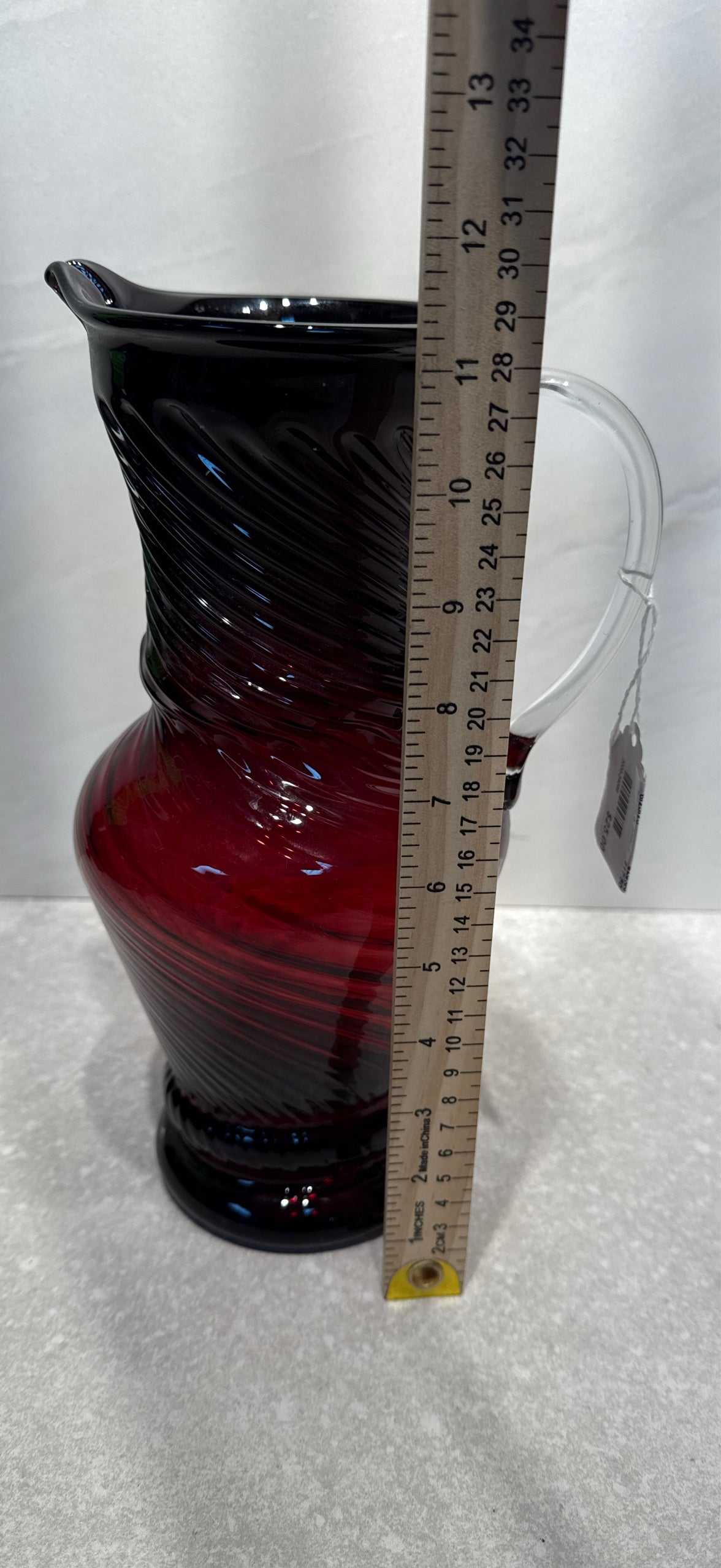 Handblown Pitcher