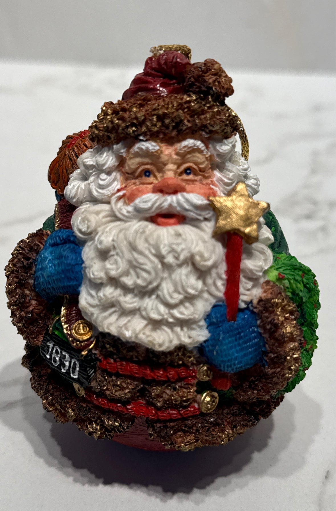 Santa Ornament