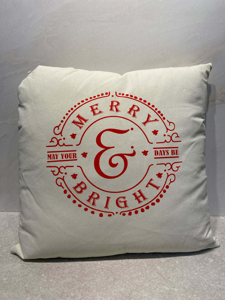 Merry & Bright Pillow