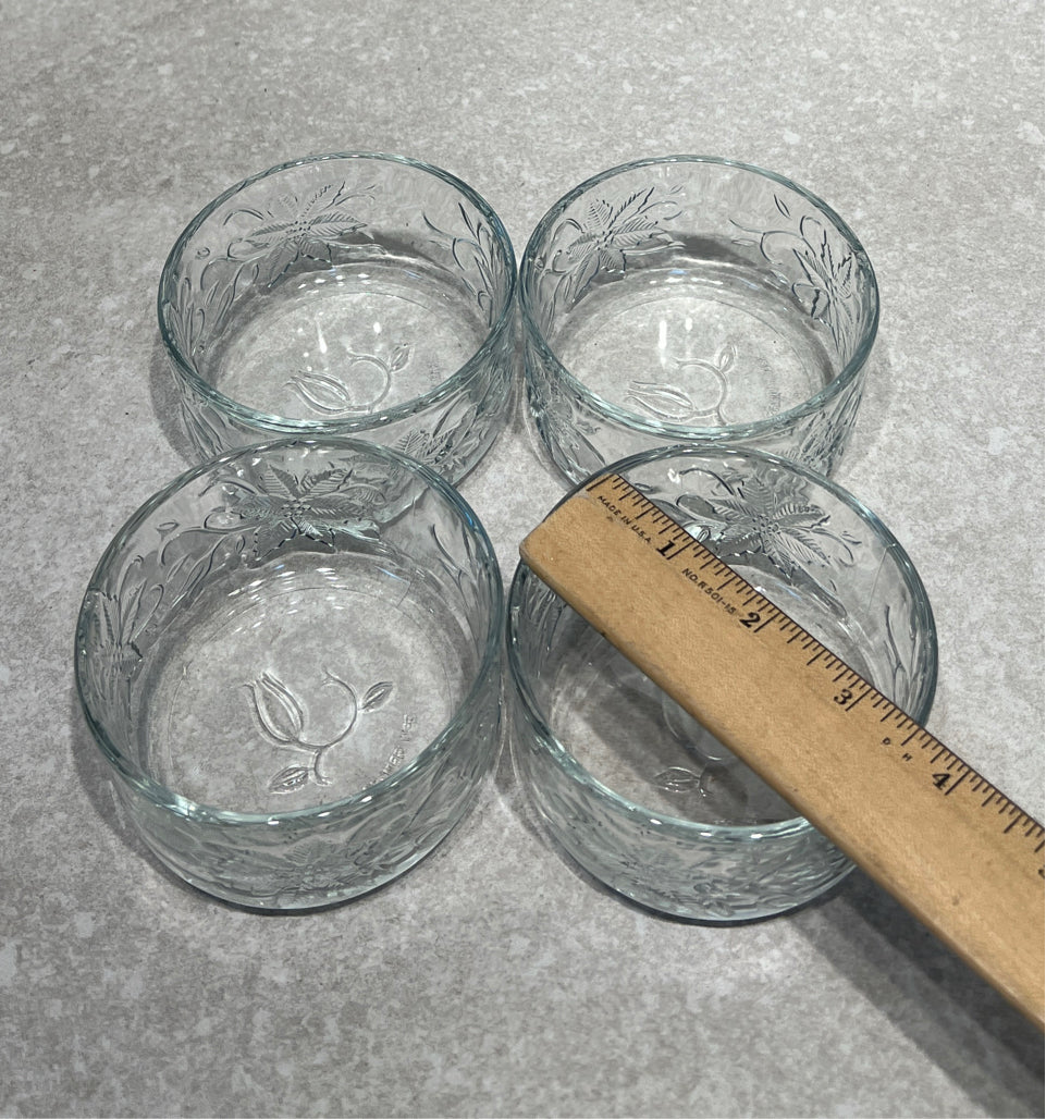 Set of 4 Princess House Bowls