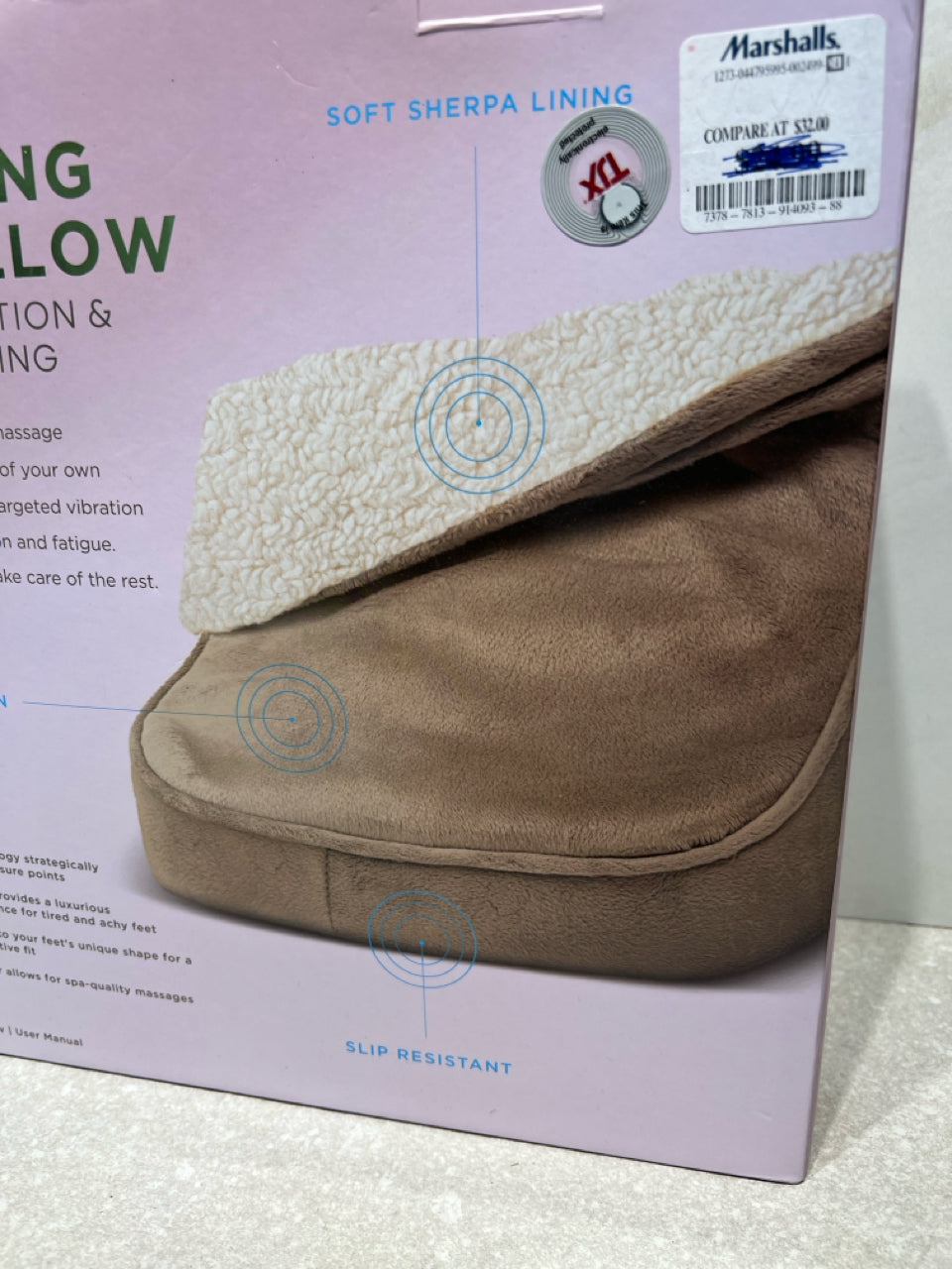 Massaging Foot Pillow