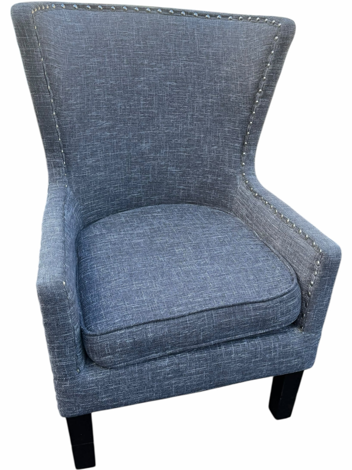 Gray Upholstered Chair