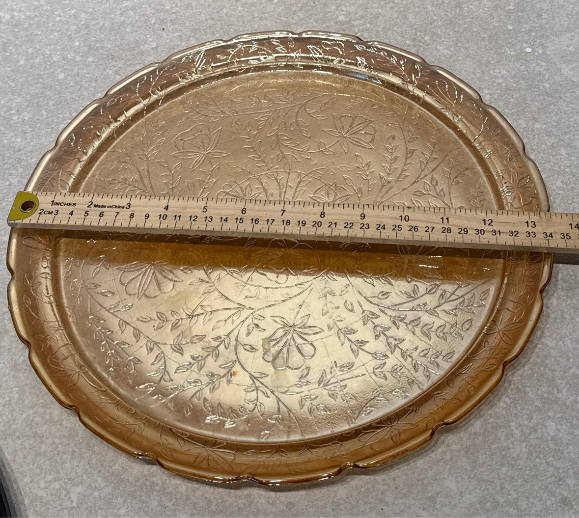 Floragold Platter