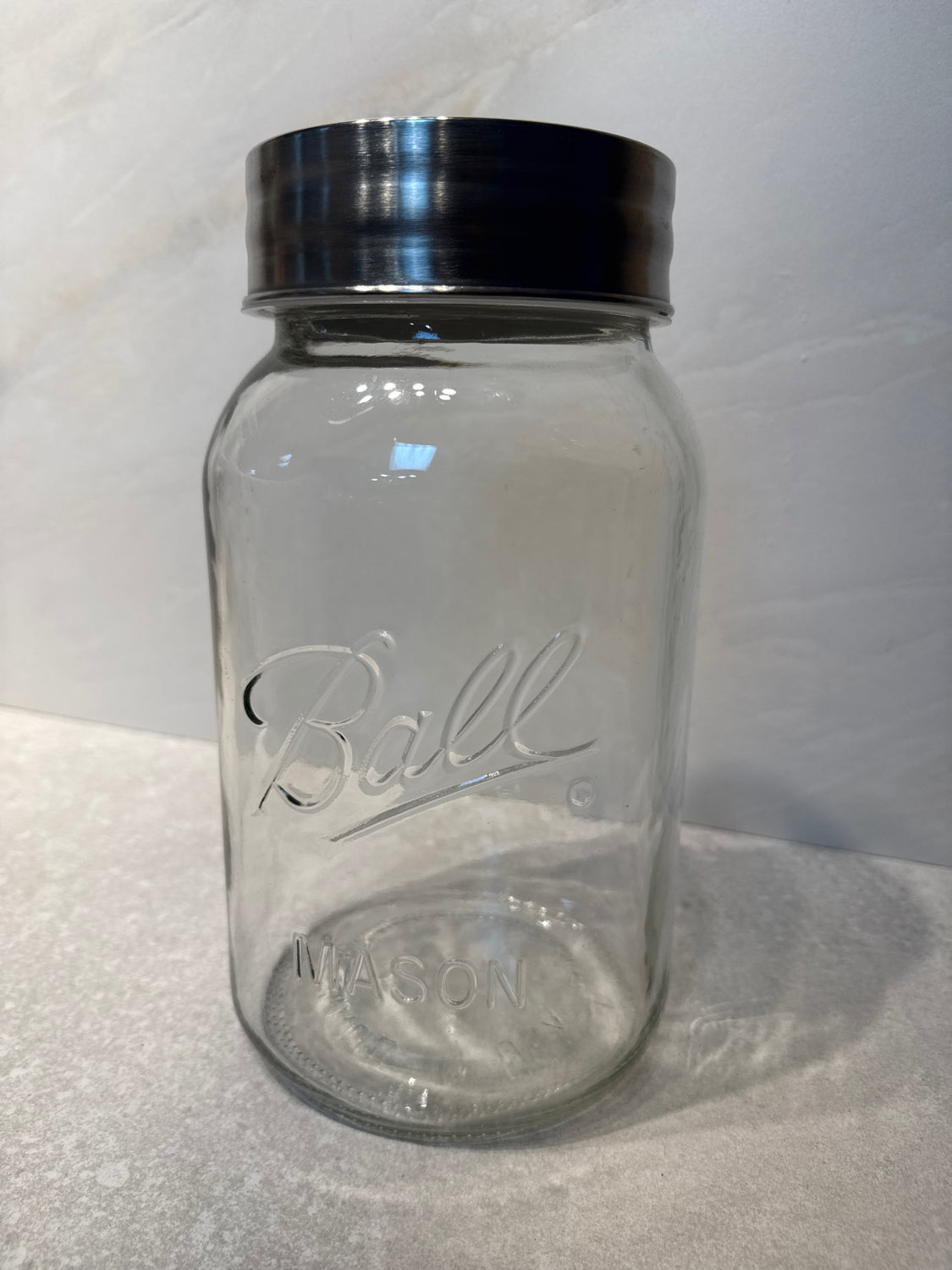 Covered Ball Jar