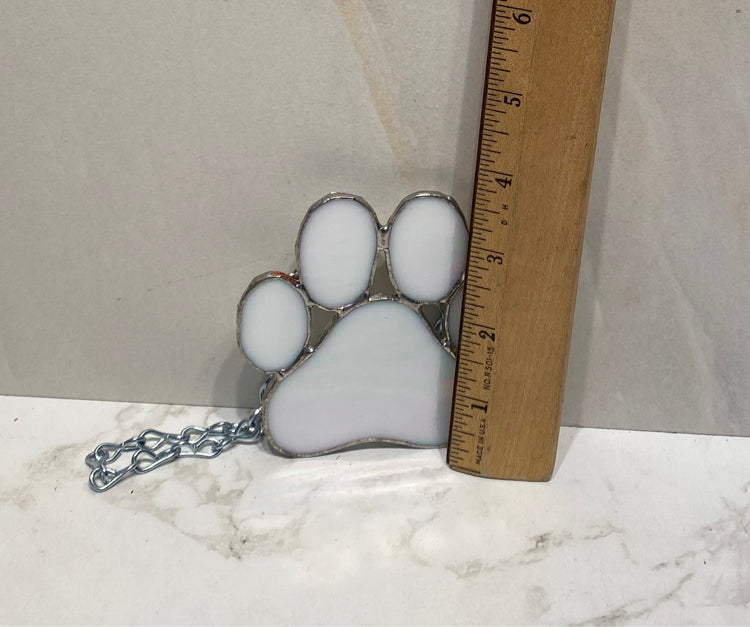 Stain Glass Paw Decor