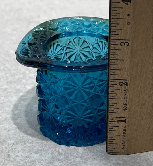 Blue Fenton Top Hat
