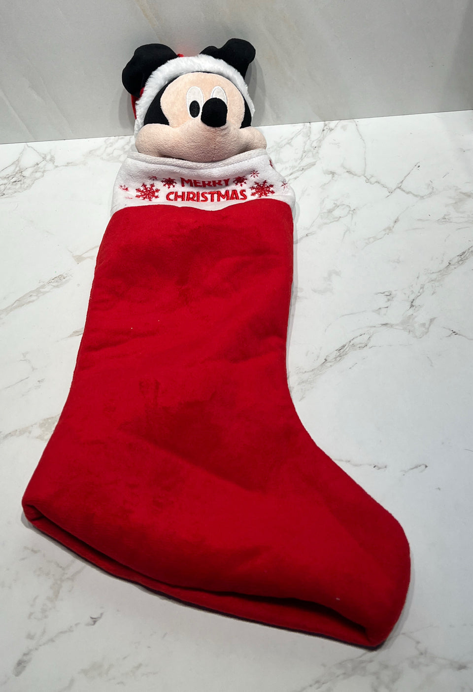 Singing Mickey Stocking Holder