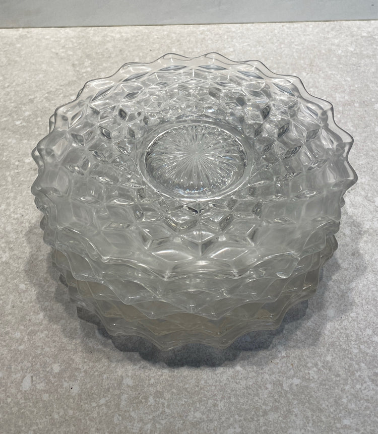 Fostoria American - Set of 9 Plates (7 3/4")