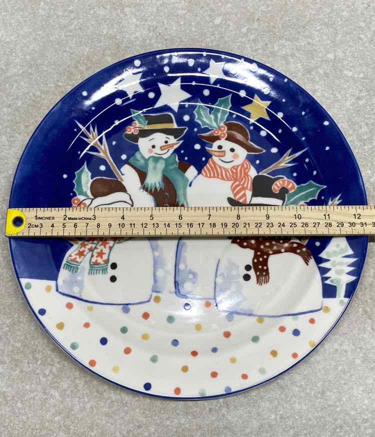 Noritake Snowman Plate