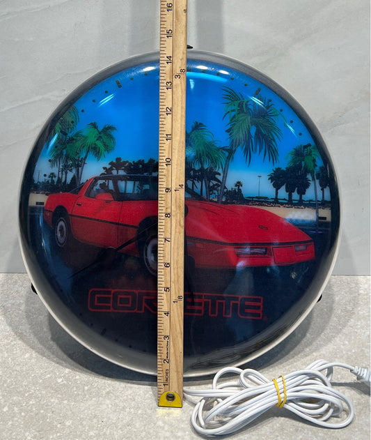 Corvette Clock - Plugs In