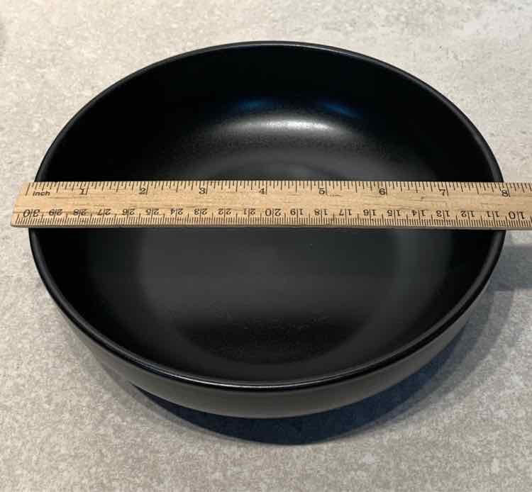 Set of 4 Black Bowls