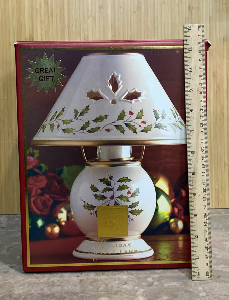 Lenox Holiday Candle Lamp