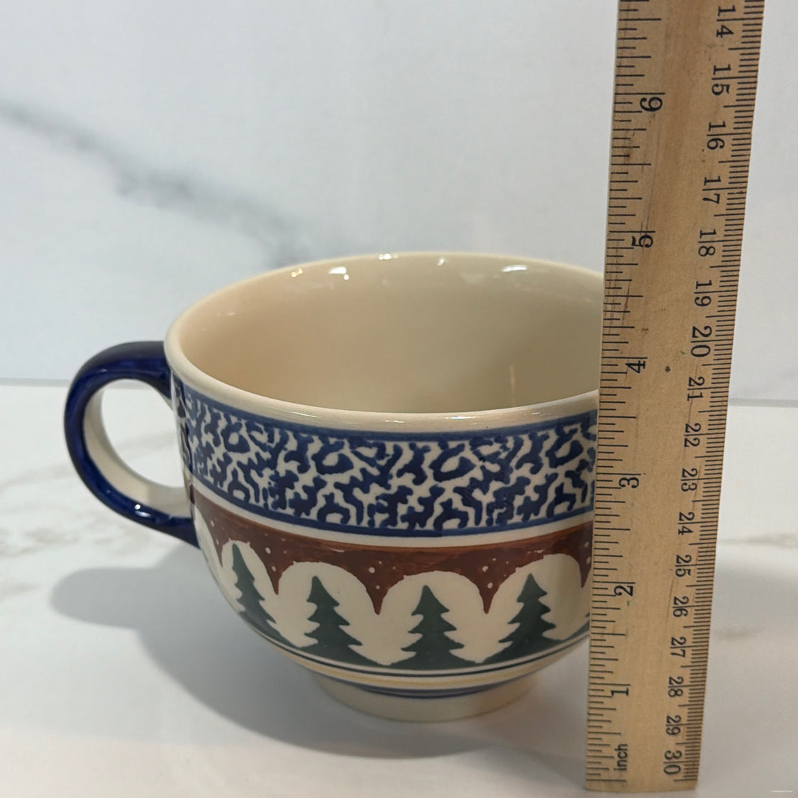 Polish Pottery Soup Mug