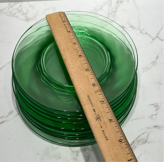 Set of 10 Uranium Plates