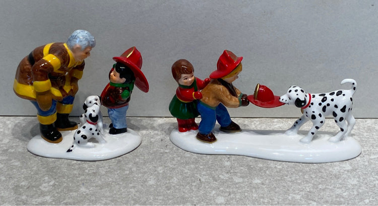 Dept. 56 Fun at the Firehouse