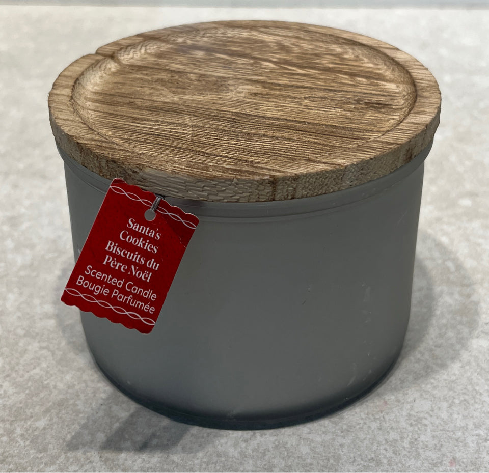 Santa's Cookie Candle