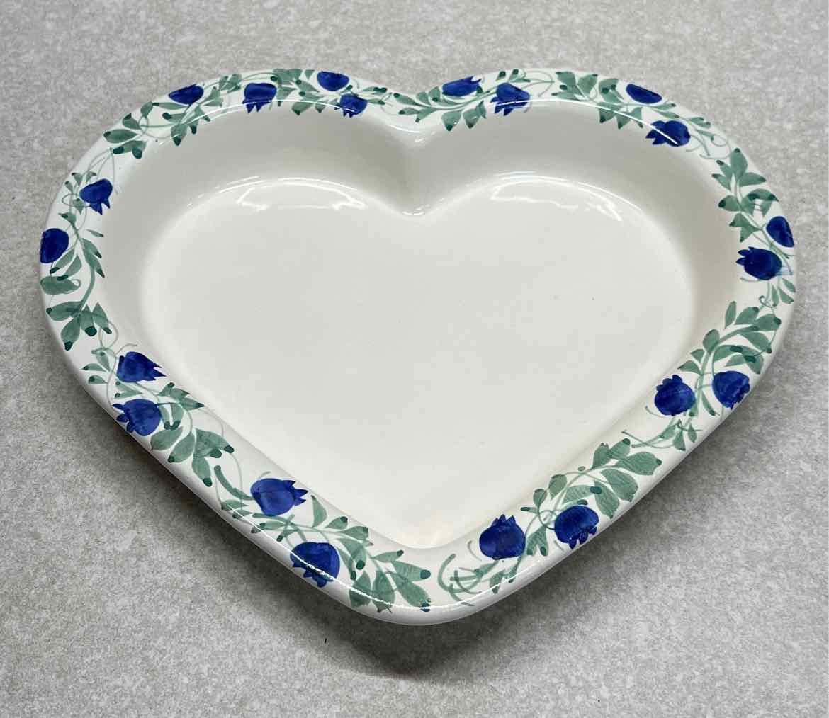 Pottery Heart Dish