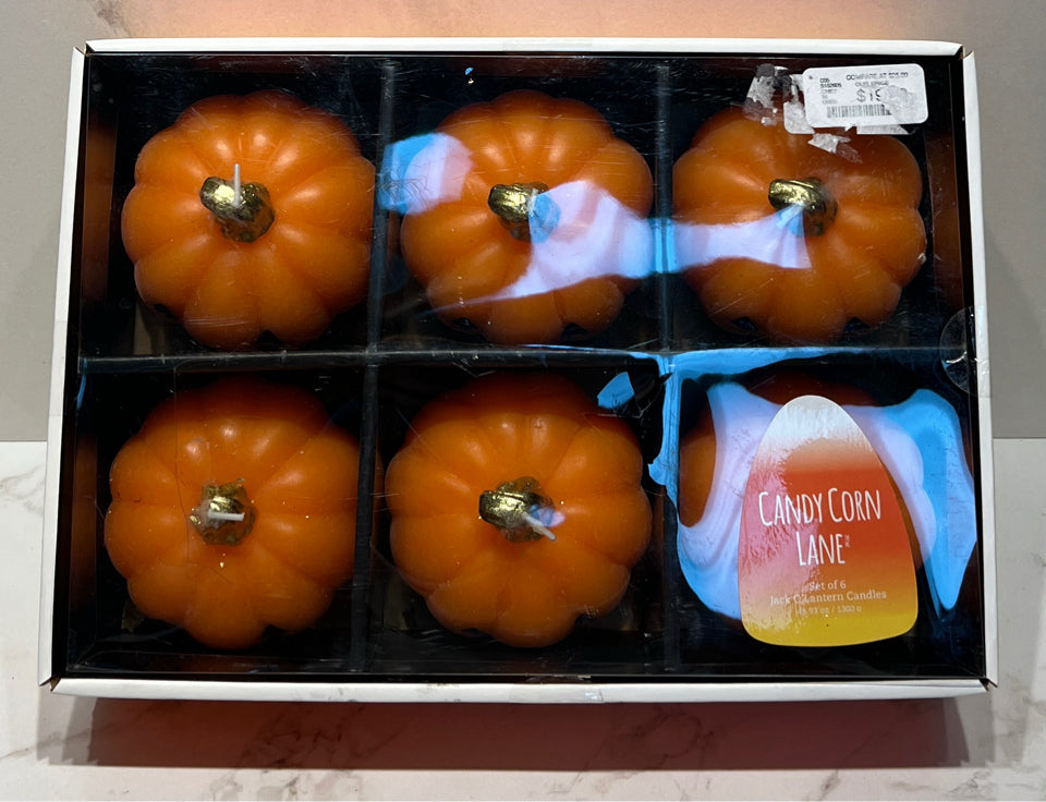 Pumpkin Candles