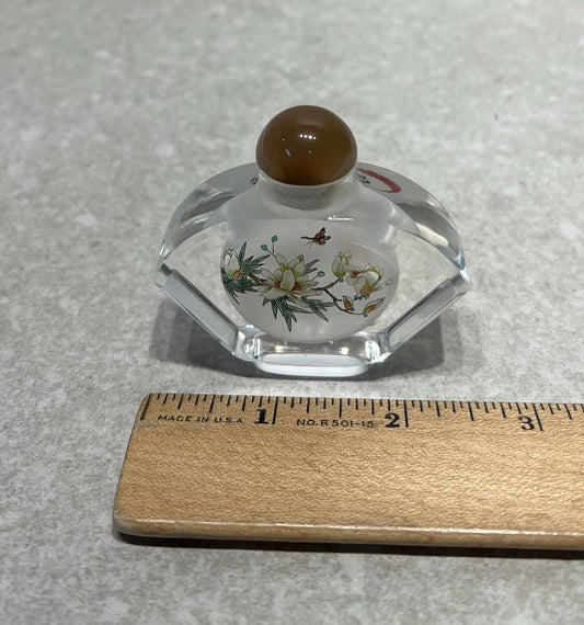 Chinese Reverse Painting Bottle