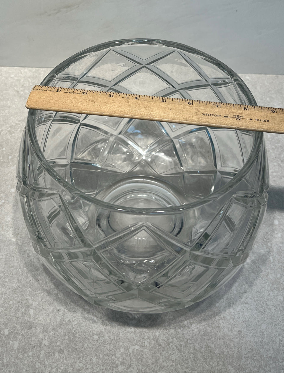 Large Glass Bowl