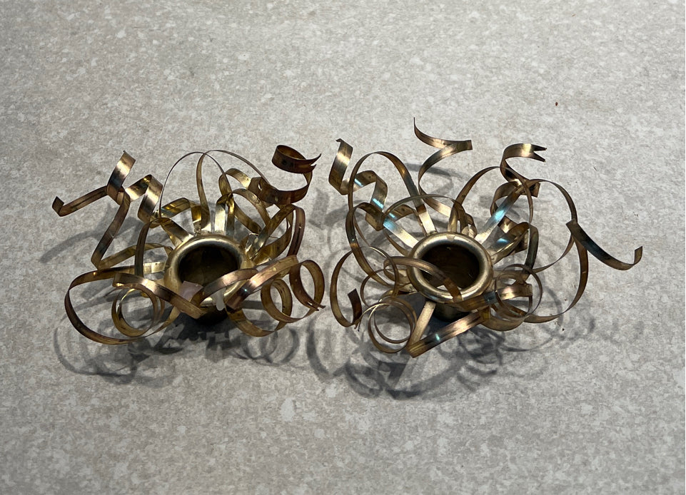 Set of 2 Dept 56 Candleholders