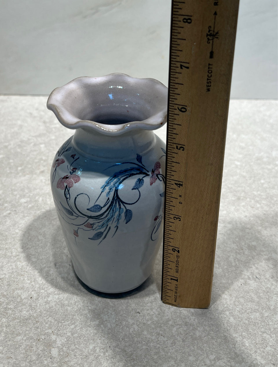 Signed Pottery Vase