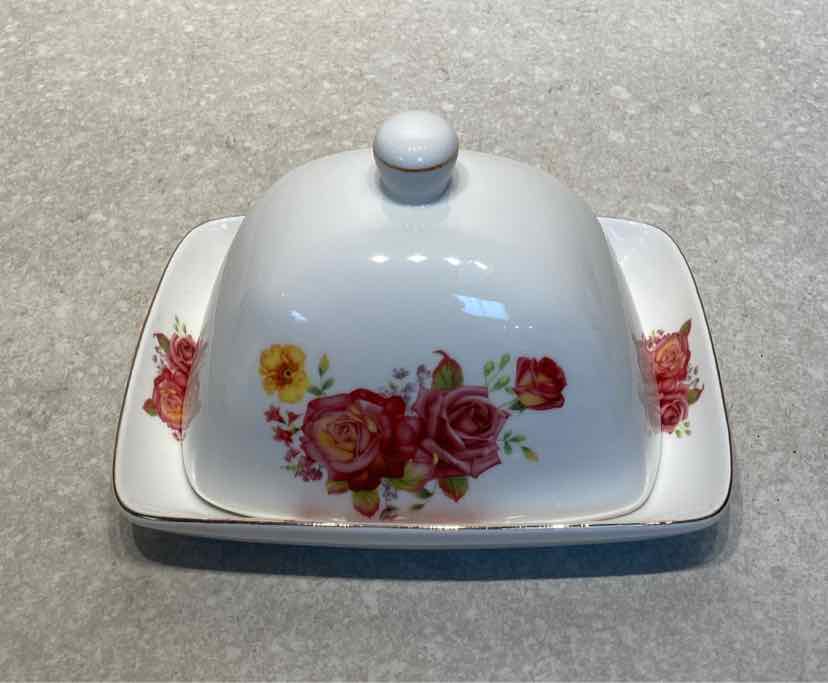 Vivian Covered Butter Dish