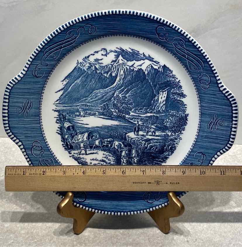 Currier and Ives Platter