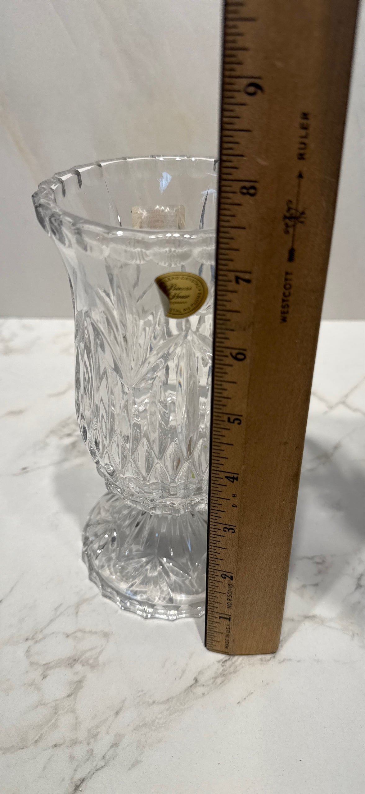 Princess House Hurricane Lamp