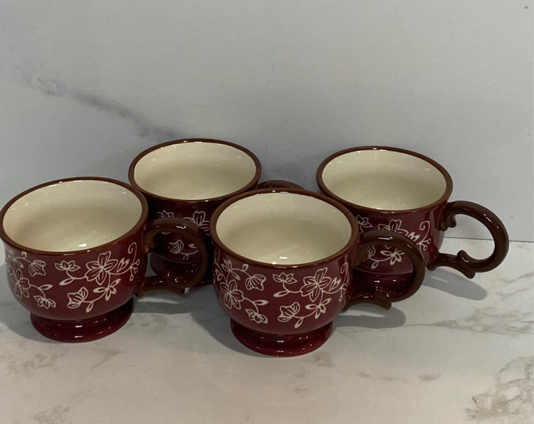 Temptations Set of 4 Mugs