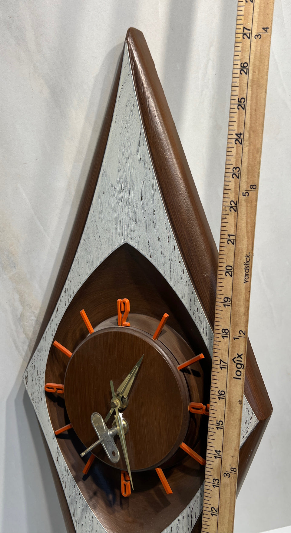 MCM Diamond Style Wall Clock