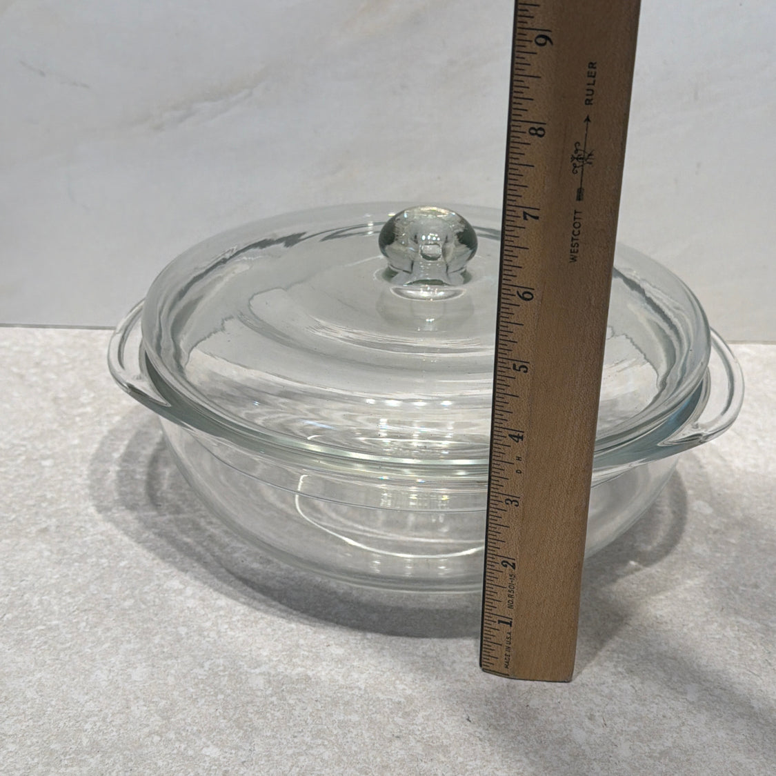 Covered Pyrex Bowl