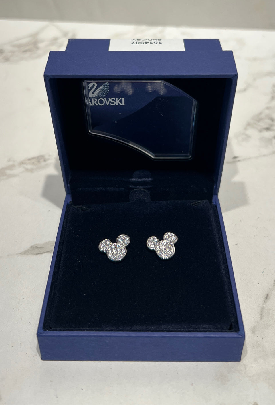 Swarovski Mickey Earrings