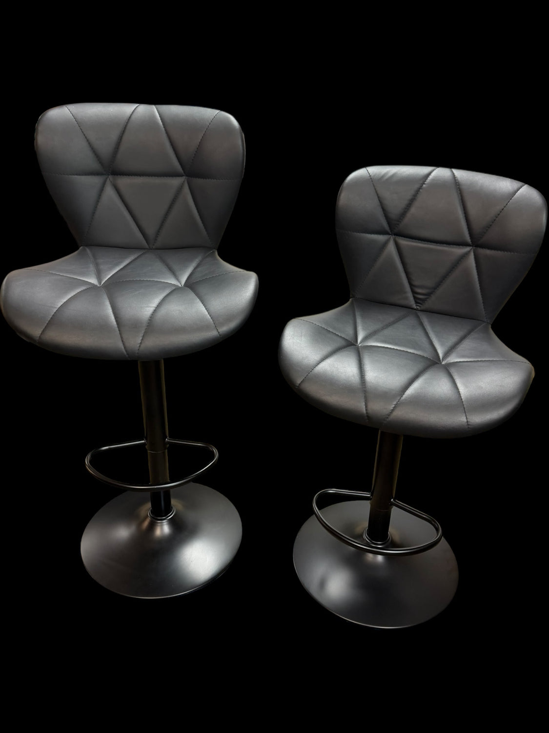 Set of 2 Adjustable Stools