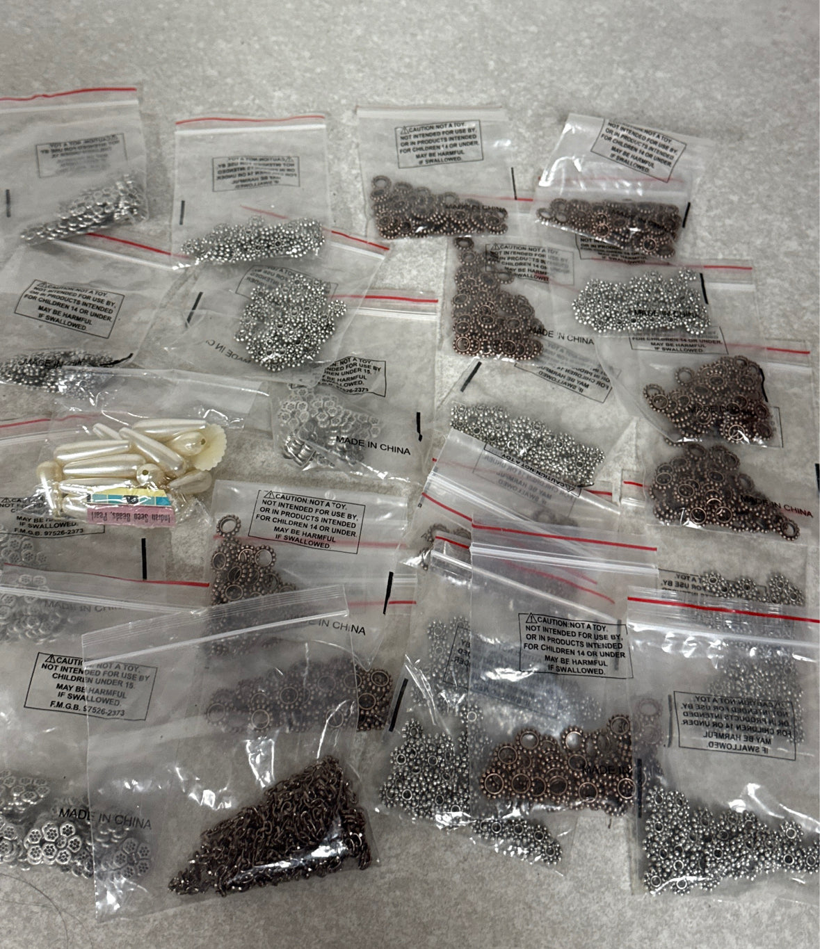 Lot of Jewelry Making Beads