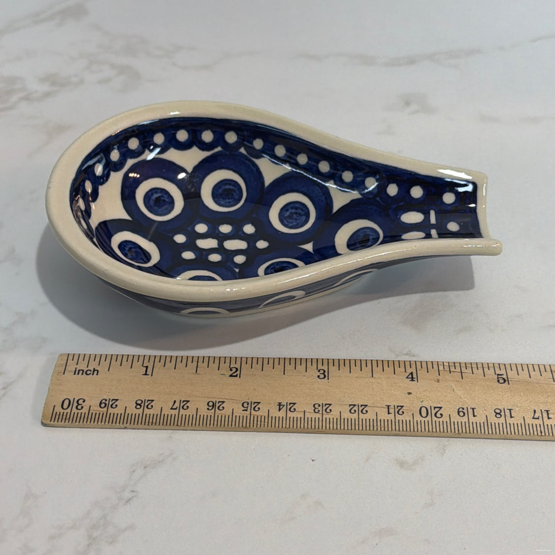 Polish Pottery Spoon Rest