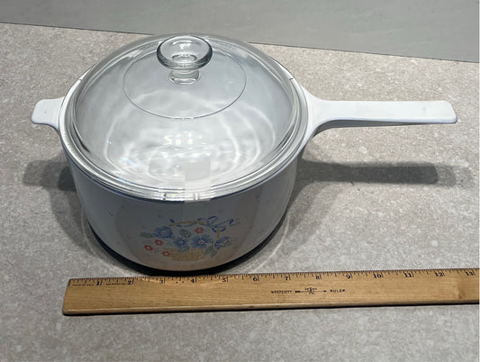Country Cornflower Corning Ware Casserole