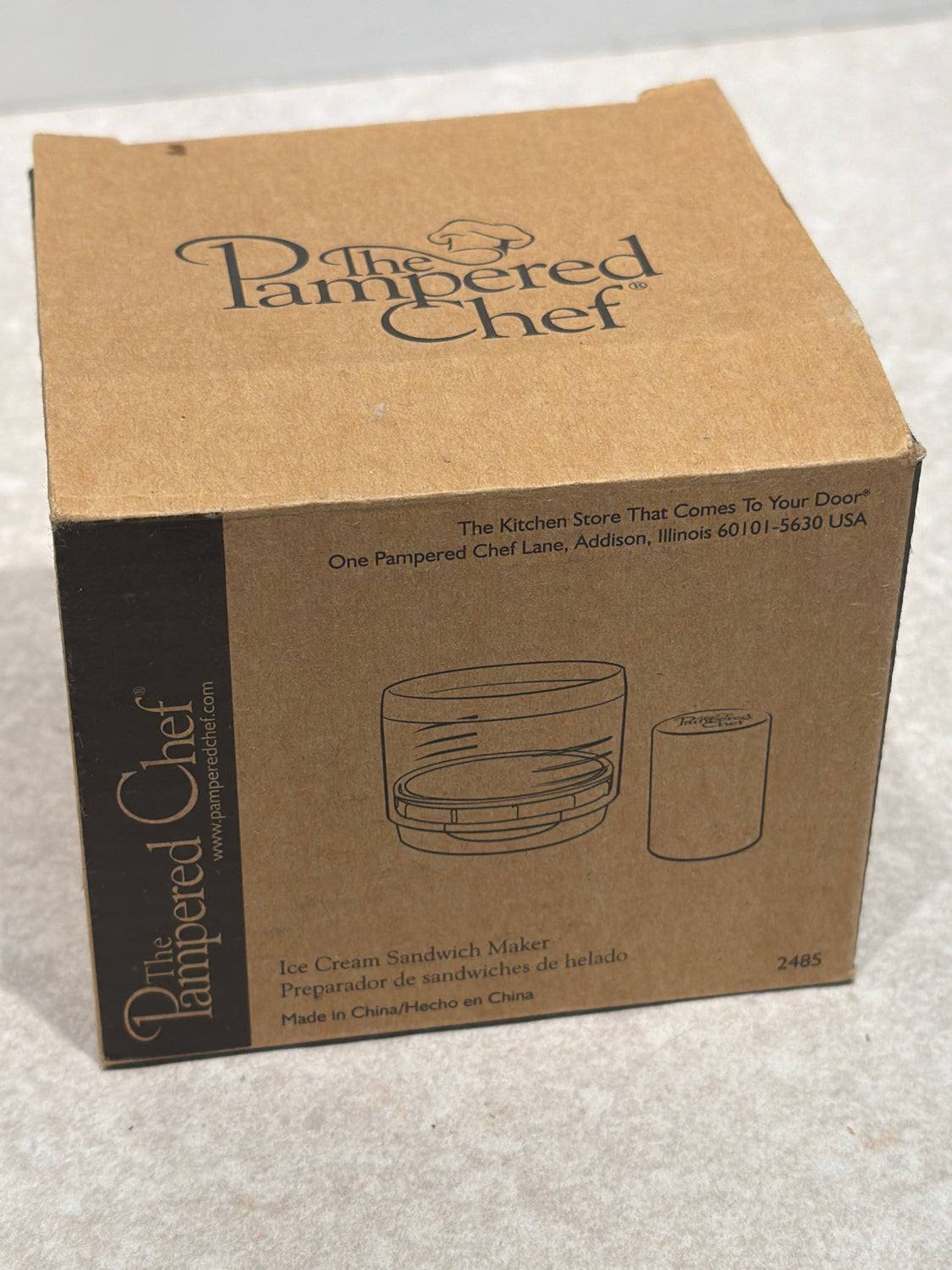 Pampered CHef Ice Cream Sandwich Maker